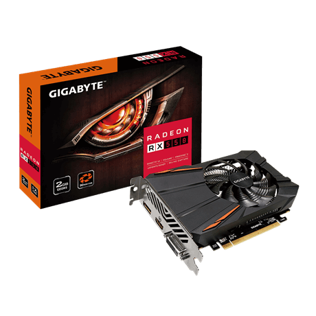 VGA Gigabyte Radeon™ RX 550 D5 2GB GDDR5 128bit _RX550D5-2GD _817S